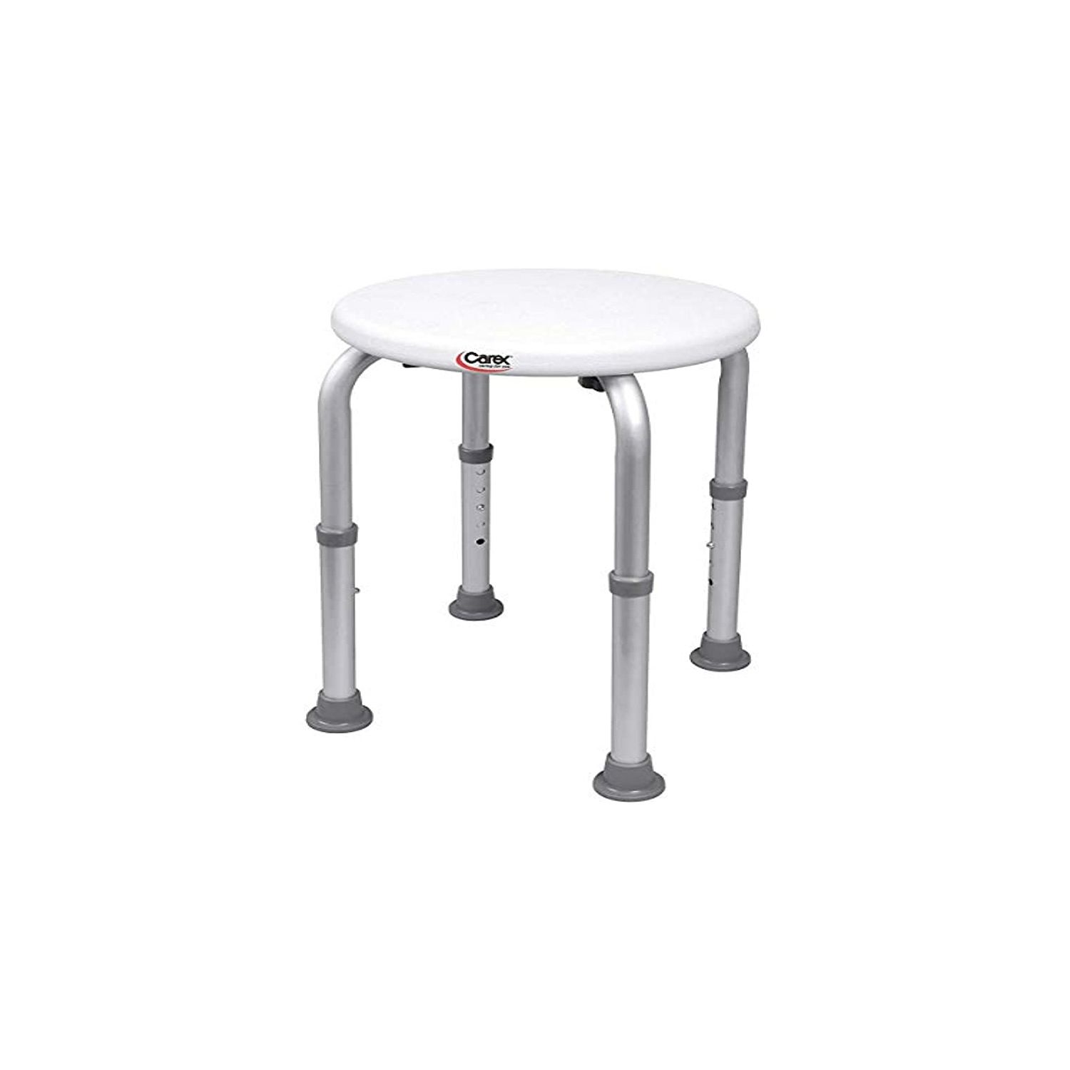 Carex Swivel Shower Stool With Padded Seat, Shower Seat For