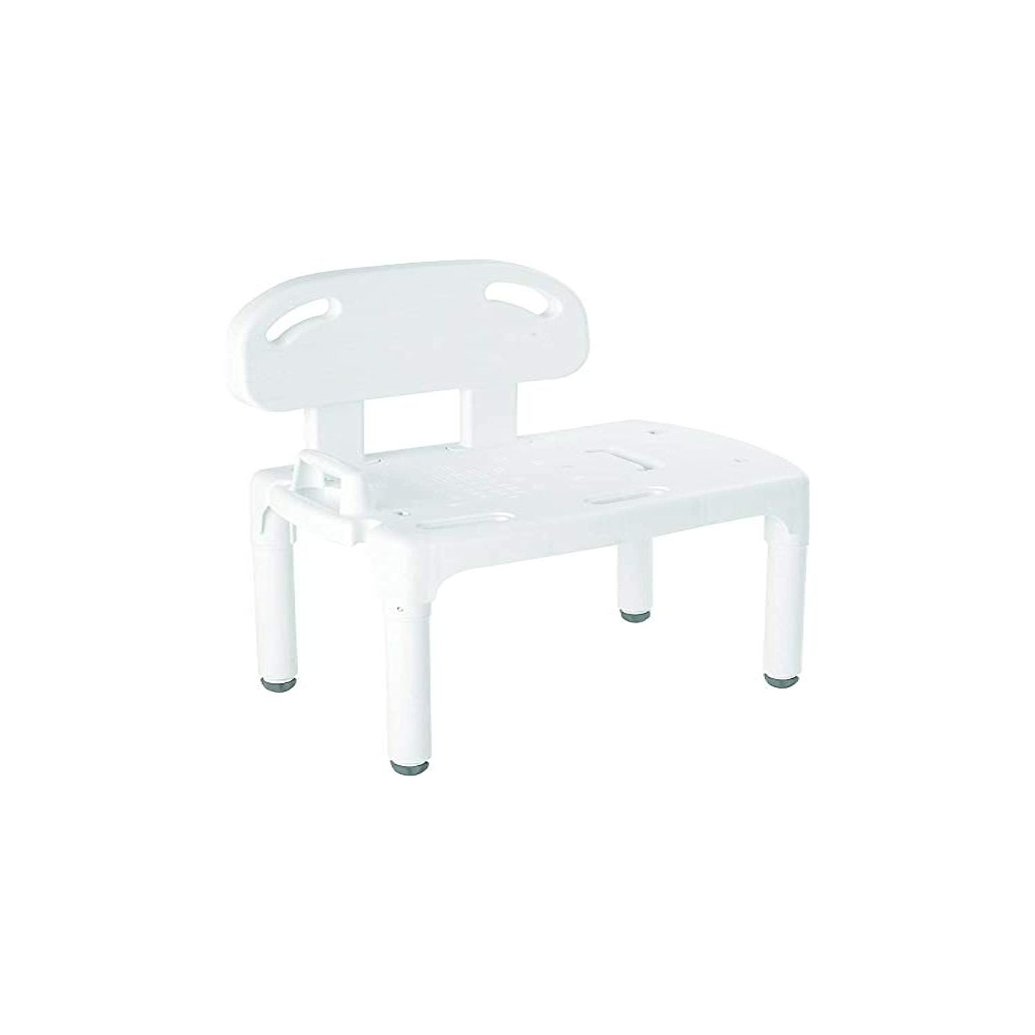 Carex Universal Tub Transfer Bench, Shower Bench and Bath Seat, Shower Chair Converts to Right or Left Hand Entry