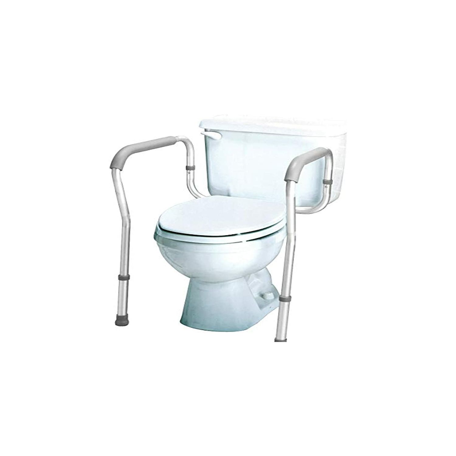 Carex Health Brands Bathtub Rail with Finish Bathtub Grab Bar Safety Bar  for Seniors and Handicap for Assistance Getting in and Out of Tub, Easy to