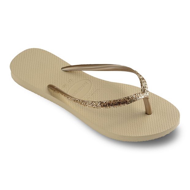 Veeg Kinderrijmpjes Ontdek Havaianas Slim Glitter II Women's Flip Flop Sandals
