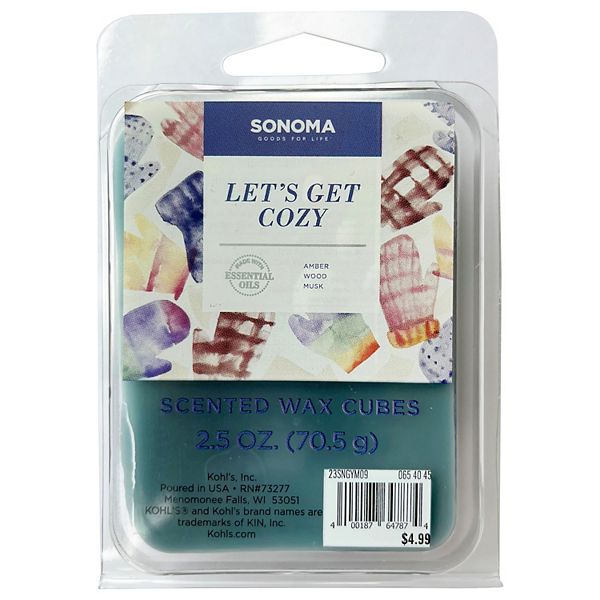 Sonoma Goods For Life® 2.5oz. Let's Get Cozy Wax Melts 6piece Set