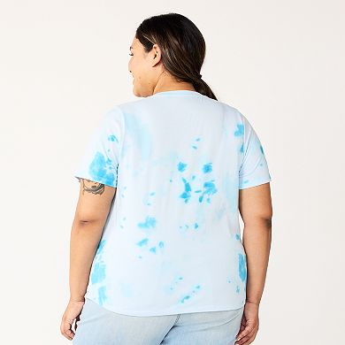 Plus Size Sonoma Goods For Life® Crewneck Patriotic Graphic Tee