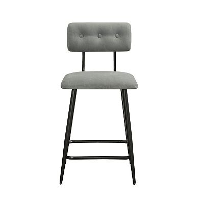 INK+IVY Henrick Mid-Century Modern Counter Stool