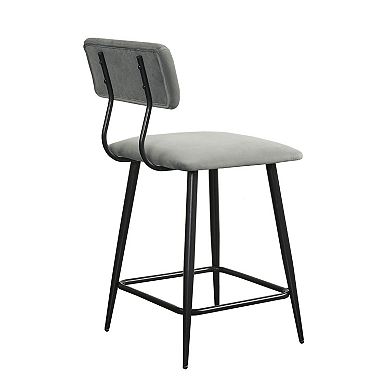 INK+IVY Henrick Mid-Century Modern Counter Stool