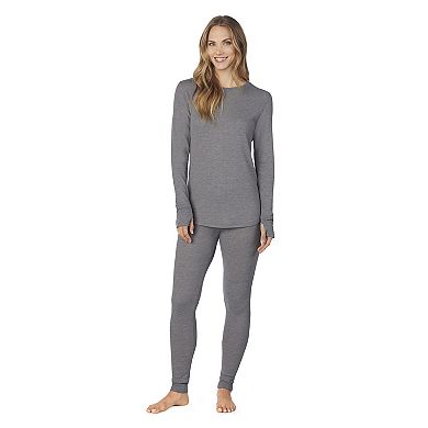 Women's Cuddl Duds® Long Sleeve Crewneck Stretch Thermal Top
