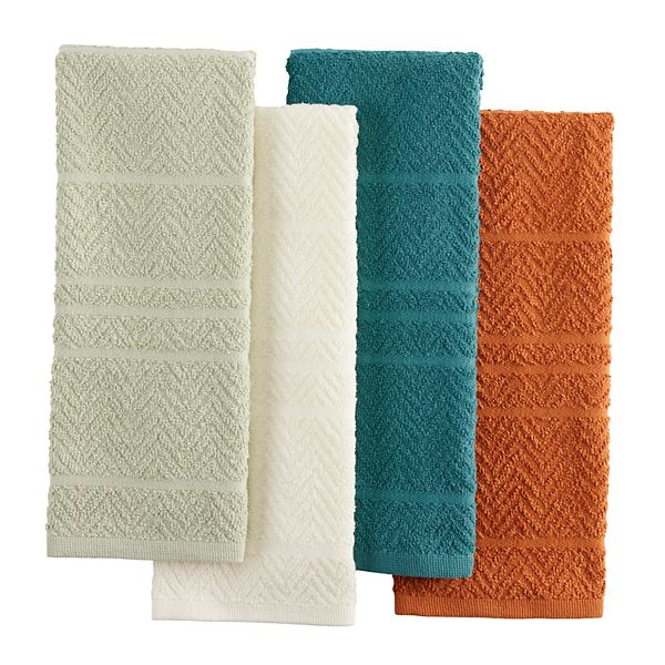 Celebrate Together™ Fall Farmhouse Solids Kitchen Towel 4pk.
