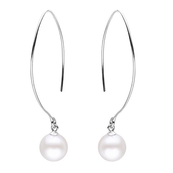 Pearlustre By Imperial Sterling Silver Freshwater Cultured Pearl Long 