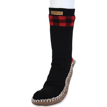 GaaHuu® Faux Shearling-Lined Men's Slipper Socks