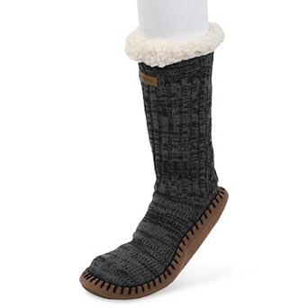 GaaHuu® Faux Shearling-Lined Men's Slipper Socks