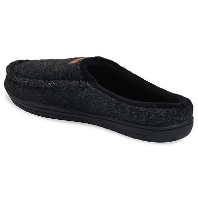 GaaHuu® Faux Wool Moccasin Men's Clog Slippers