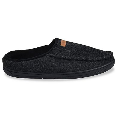 GaaHuu® Faux Wool Moccasin Men's Clog Slippers