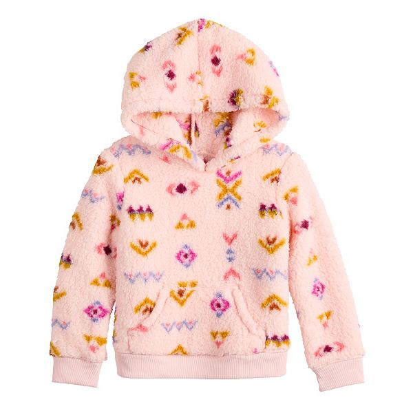 Toddler girl sherpa outlet hoodie