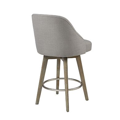 Madison Park Walsh Swivel Counter Stool