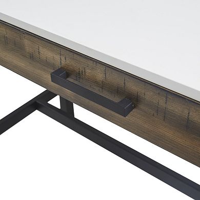 Madison Park Abram Writing Desk With Drawer & Storage