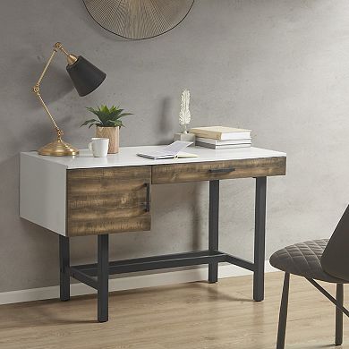 Madison Park Abram Writing Desk With Drawer & Storage