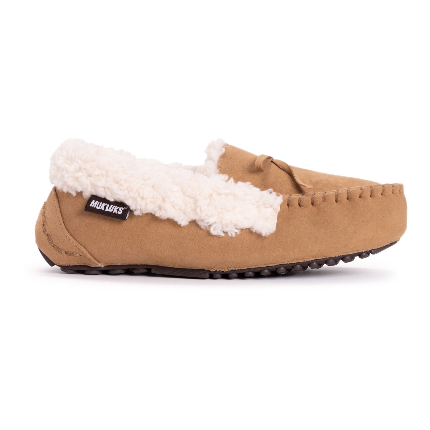 MUK LUKS Women's Jaylah Lee Moccasin - Faux Fur Lined Slippers With Memory Foam Insole - View #9