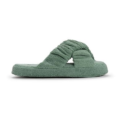 MUK LUKS Maelle Women's Criss-Cross Slippers