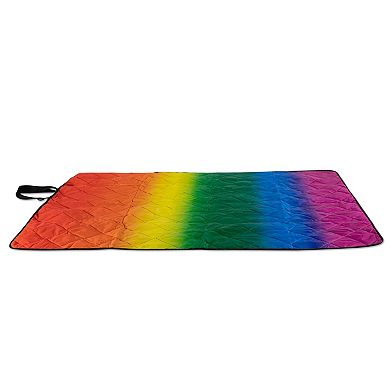Oniva Vista Outdoor Rainbow Picnic Blanket & Tote