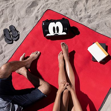 Disney's Mickey Mouse Blanket Tote Outdoor Picnic Blanket by Oniva