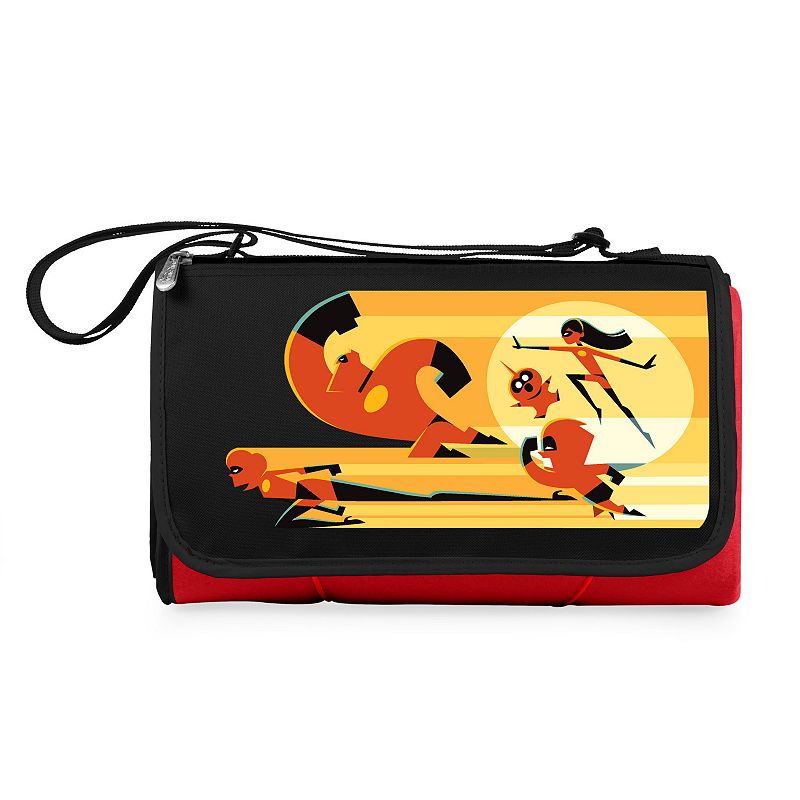 Disneys The Incredibles Blanket Tote Outdoor Picnic Blanket by Oniva