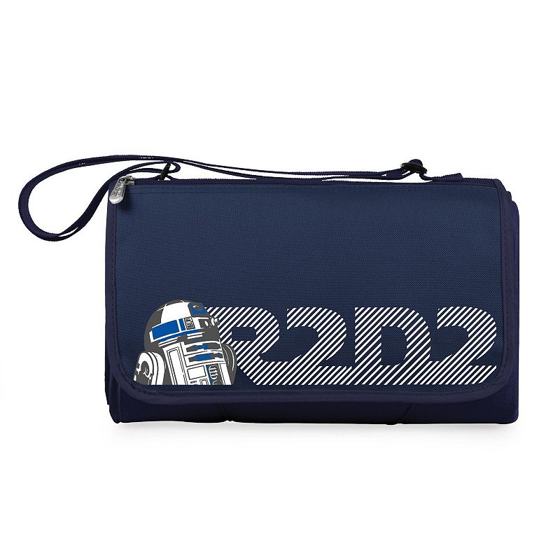 Oniva Star Wars R2-D2 Blanket Tote Outdoor Picnic Blanket, Blue