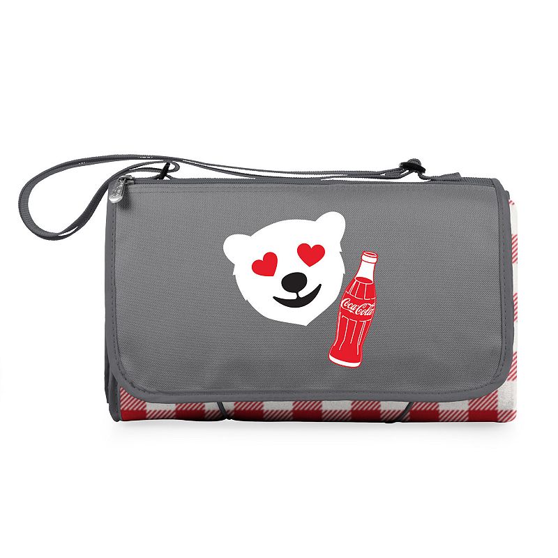 55591832 Oniva Coca-Cola Emoji Blanket Tote Outdoor Picnic  sku 55591832