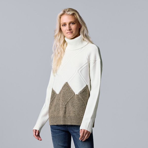 Vera wang 2025 sweater kohls