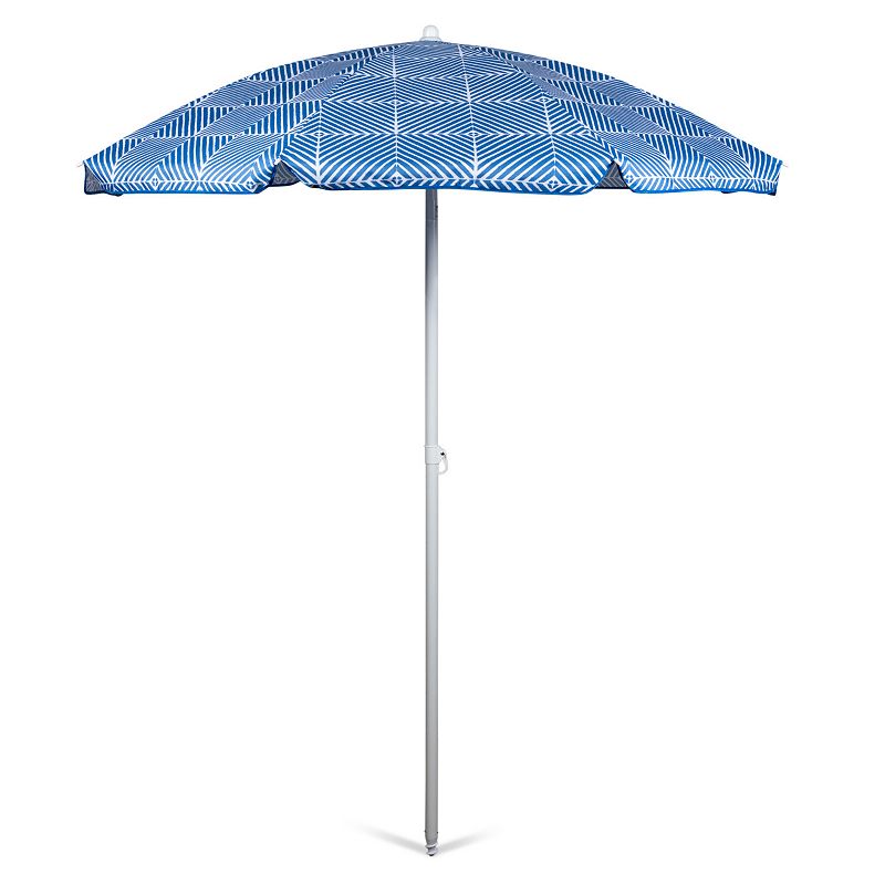 31108221 Oniva 5.5-ft. Portable Beach Umbrella, Blue sku 31108221