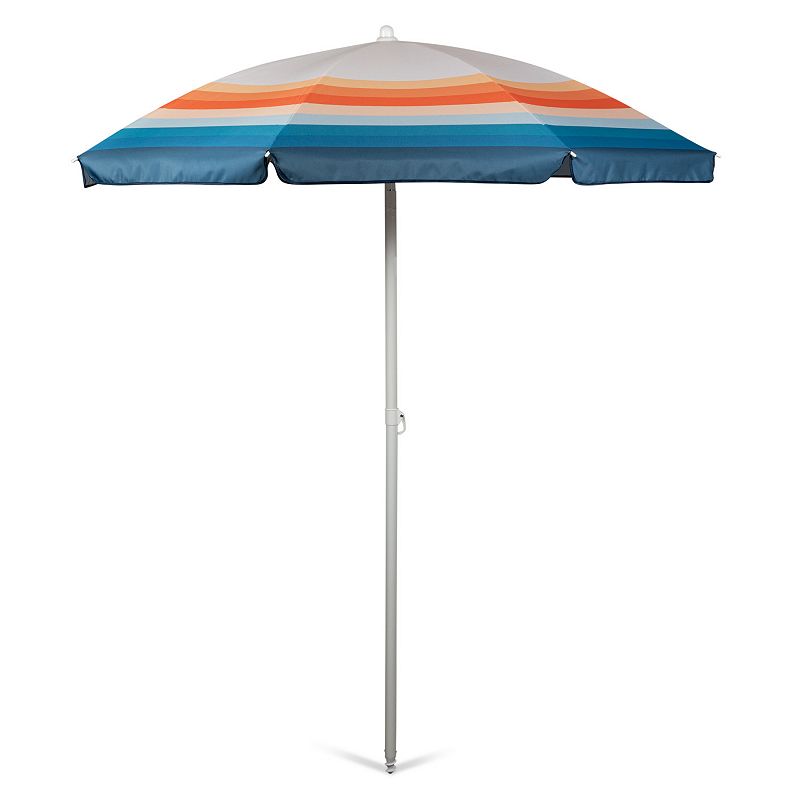 19698186 Oniva 5.5-ft. Portable Beach Umbrella, Blue sku 19698186