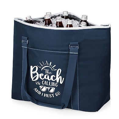 Oniva The Beach is Calling and I Must Go Tahoe XL Cooler Tote Bag