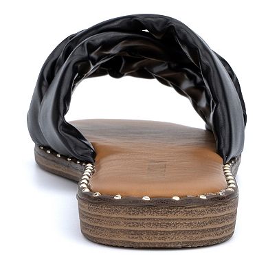 Olivia Miller Selysette Women's Slide Sandals