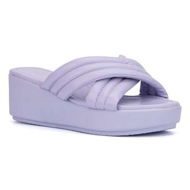 Olivia miller hotsell wedge flip flops