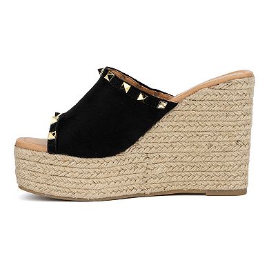 Olivia Miller Vanessa Women's Wedge Sandals