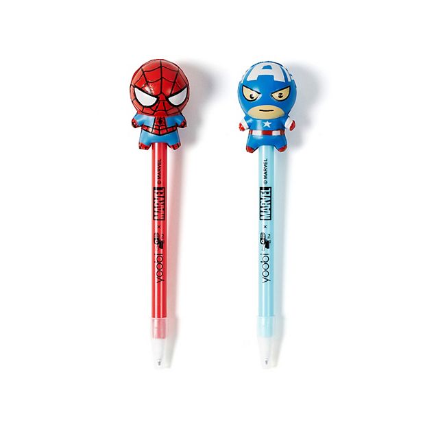 Yoobi Marvel Avengers Squishy Pens 2-Pack