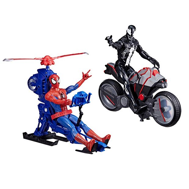 Marvel Spider-Man 2-Pack Titan Hero Figures And Vehicles Playset