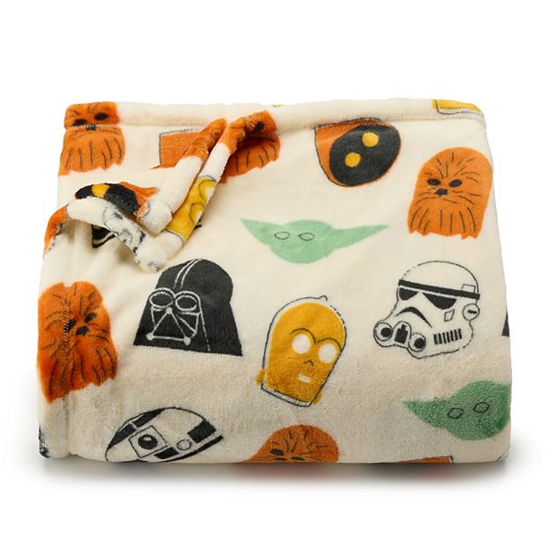 Star Wars Oversized Supersoft Printed Plush Throw by The Big One