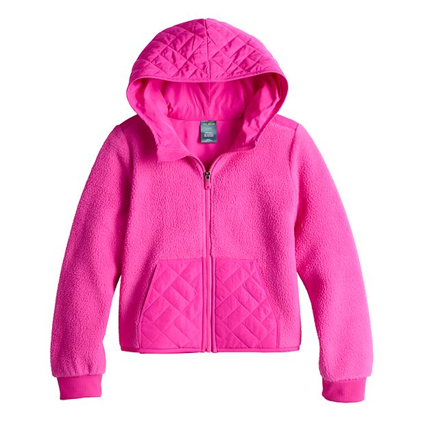 Girls 7-16 Tek Gear® Full-Zip Cozy Fleece Jacket
