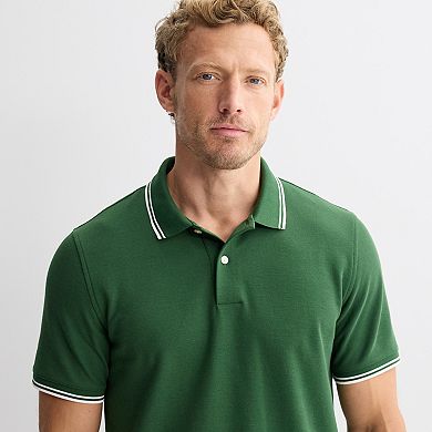 Men's Sonoma Goods For Life® Short Sleeve Pique Polo