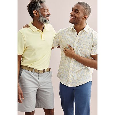 Men s Sonoma Goods For Life Short Sleeve Pique Polo