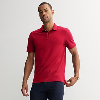 Men's Sonoma Goods For Life® Short Sleeve Pique Polo