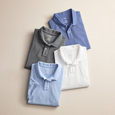 Men's Sonoma Goods For Life® Short Sleeve Pique Polo