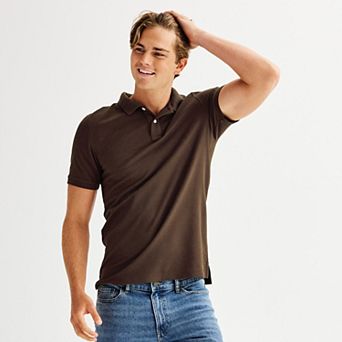 Men's Sonoma Goods For Life® Short Sleeve Pique Polo