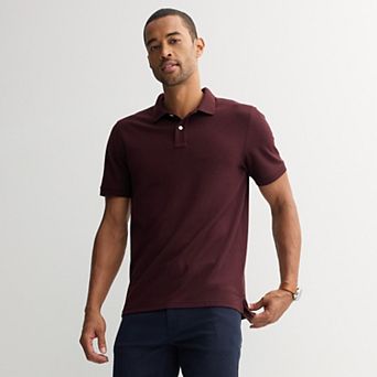Men's Sonoma Goods For Life® Short Sleeve Pique Polo
