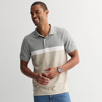 Men's Sonoma Goods For Life® Short Sleeve Pique Polo