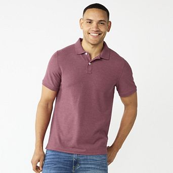 Men's Sonoma Goods For Life® Short Sleeve Pique Polo