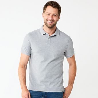 Men's Sonoma Goods For Life® Short Sleeve Pique Polo