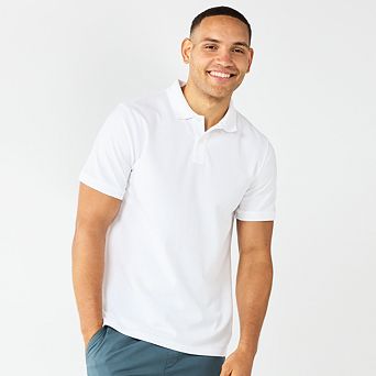 Men's Sonoma Goods For Life® Short Sleeve Pique Polo