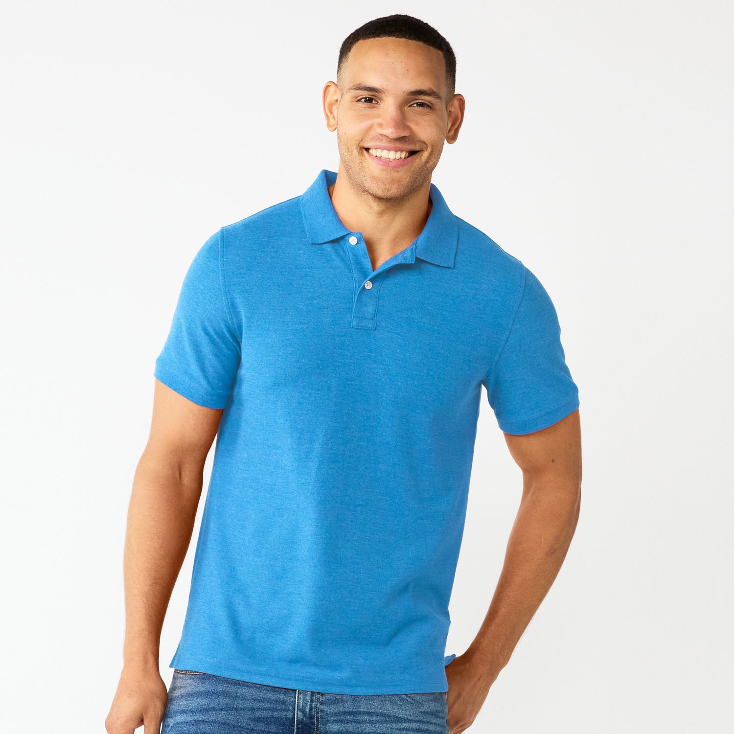Men's Sonoma Goods For Life® Short Sleeve Pique Polo