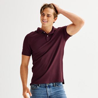 Men's Sonoma Goods For Life® Short Sleeve Pique Polo