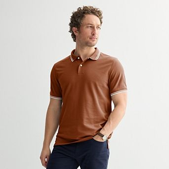 Men's Sonoma Goods For Life® Short Sleeve Pique Polo